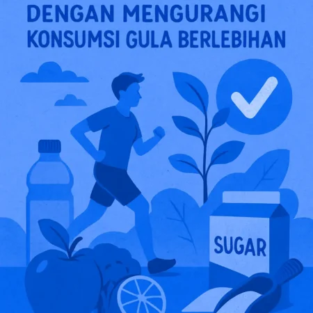 Menerapkan Pola Hidup Sehat dengan Mengurangi Konsumsi Gula Berlebihan