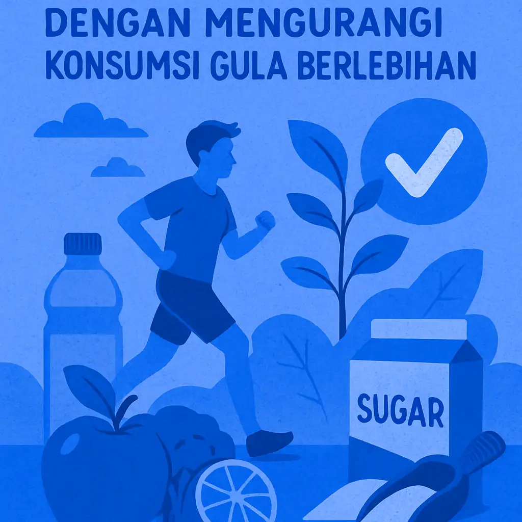 Menerapkan Pola Hidup Sehat dengan Mengurangi Konsumsi Gula Berlebihan